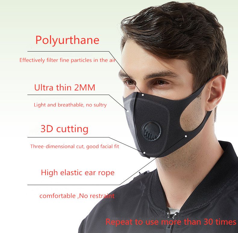 Pollution Breathing Mask OxyBreath Pro