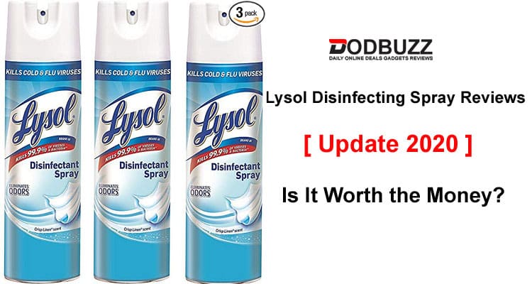 Lysol Disinfecting Spray Review