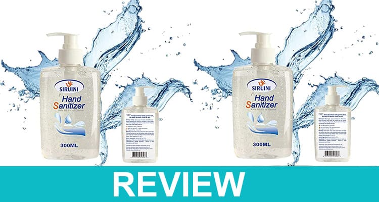 Siruini Hand Sanitizer Review Dodbuzz