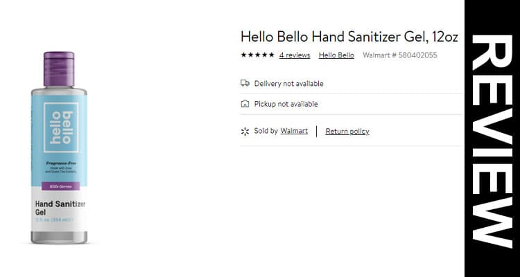 Get Hello Bello Hand Sanitizer Gel Website Reviews