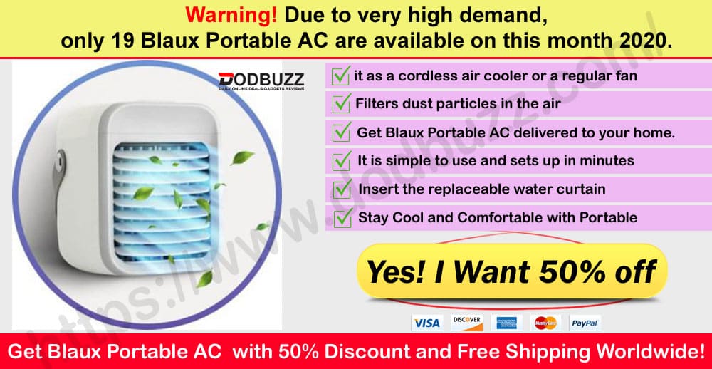 Blaux Portable AC Review Where to Buy