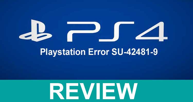 Playstation Error SU-42481-9 2020