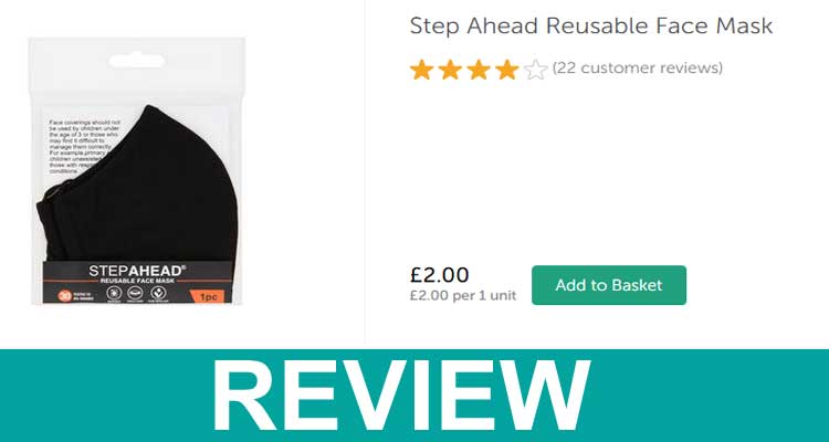 Step Ahead Reusable Face Mask Review 2020