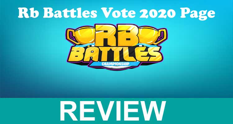 Rb Battles Vote 2020 Page 2020