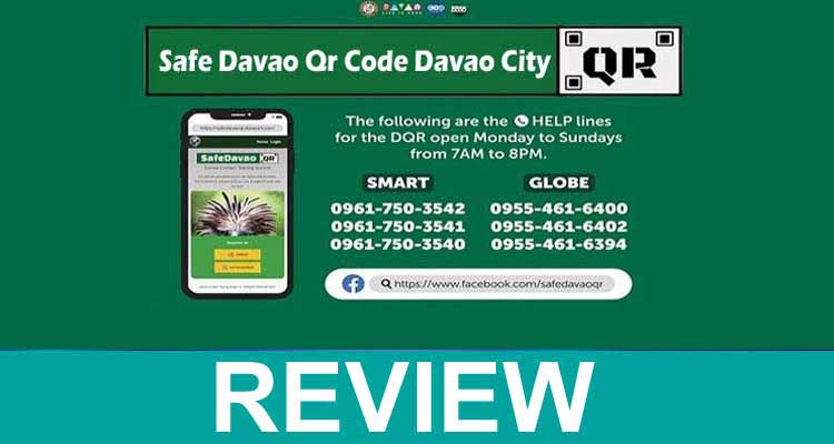 Safe Davao Qr Code Davao City 2020.