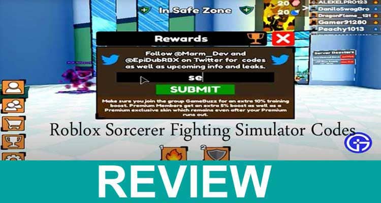 Roblox Sorcerer Fighting Simulator Codes Dec Go Codes
