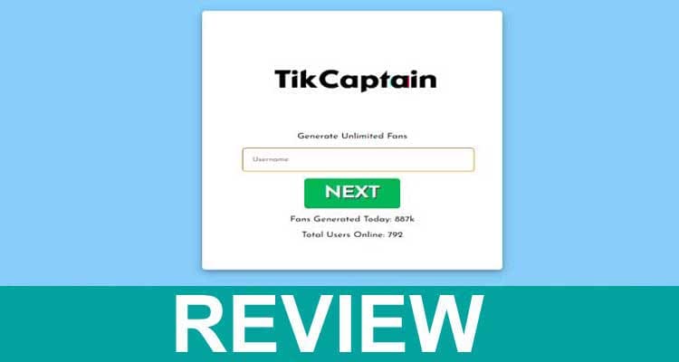Tikcaptain. com 2020.