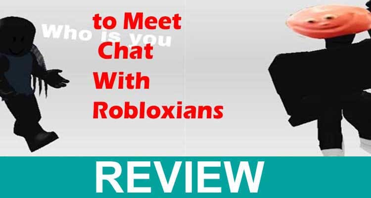 to Meet Chat With Robloxians 2020..