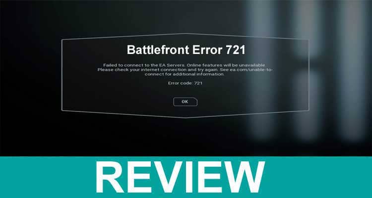 Battlefront Error 721 2021.