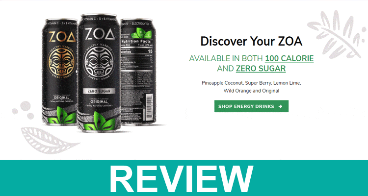 Buy Zoa Energy Drink 2021