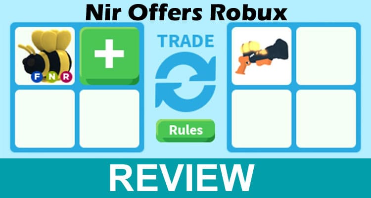 Nir Offers Robux 2021