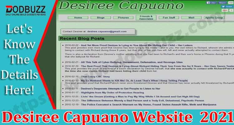 Desiree Capuano Website {April} Know About The Website!