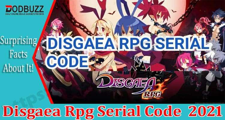 Disgaea-Rpg-Serial-Code Dodbuzz.com