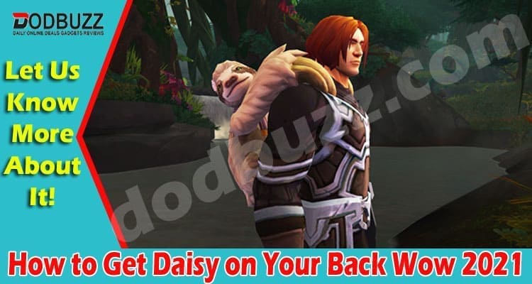 How to Get Daisy on Your Back Wow