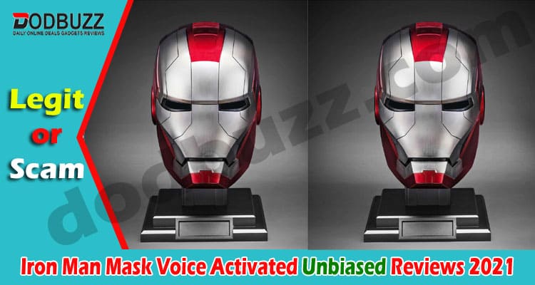 Iron Man Mask Voice Activated (April) Checkout Here!