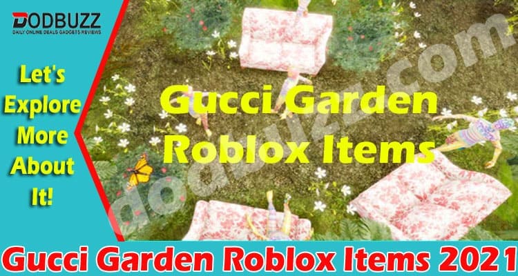 Gucci Garden Roblox Items 2021