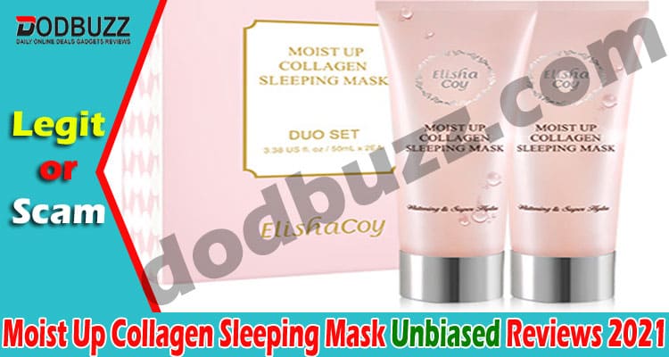 Moist Up Collagen Sleeping Mask Review 2021