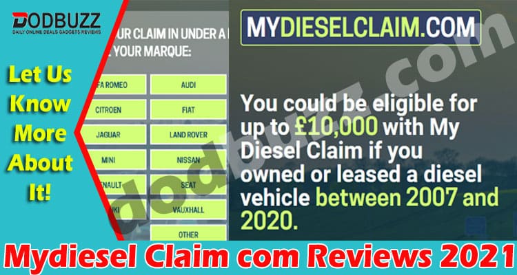 Mydiesel Claim com Reviews 2021