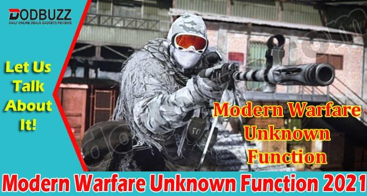 Modern Warfare Unknown Function (June) Problems & Update