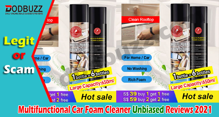 Multifunctional Car Foam Cleaner Reviews {June} Is Safe