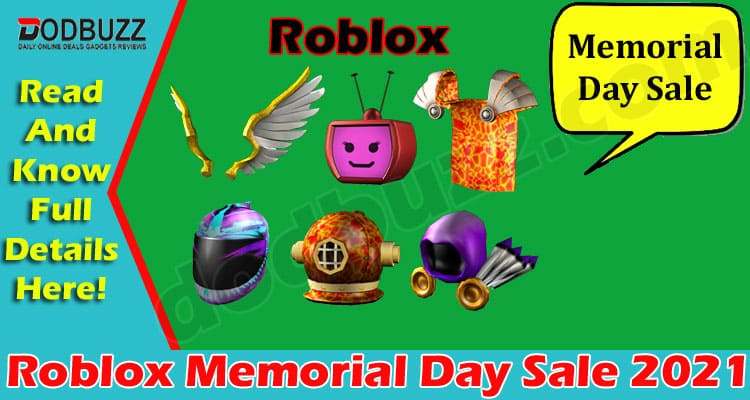 Roblox Memorial Day Sale 2021 (June) Know The Game Zone!