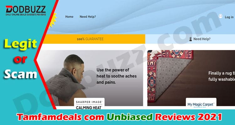 Tamfamdeals Com Reviews {June 2021} Is It Scam Or Fake?