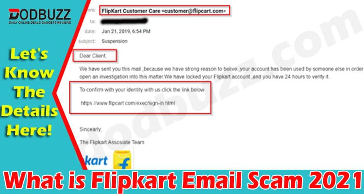 What Is Flipkart Email Scam (June 2021) How To Report