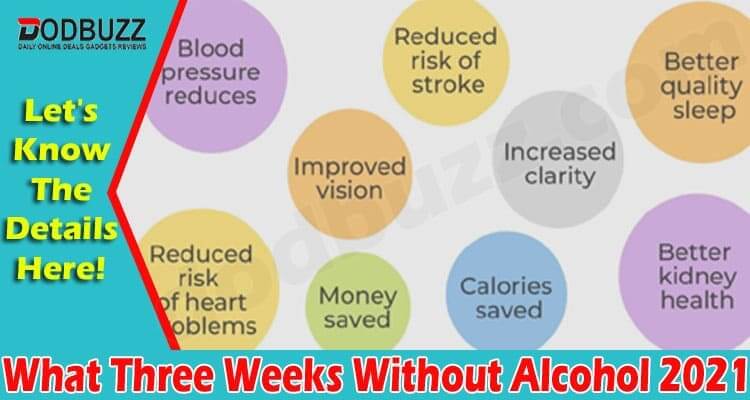 What Three Weeks Without Alcohol (June) Know Benefits!