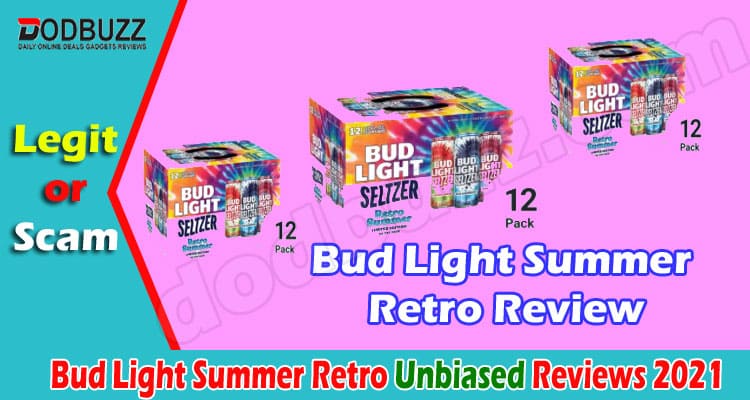 Bud Light Summer Retro Online Website Review