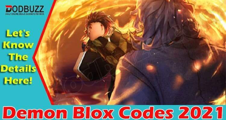 Demon Blox Codes 2021