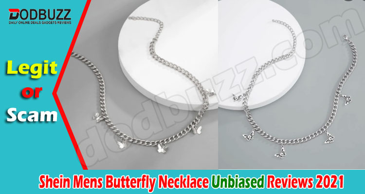 Shein Mens Butterfly Necklace Online Website Reviews