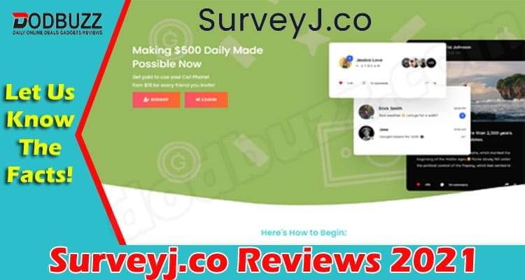Surveyj.co Reviews (July 2021) Checkout Details Now!