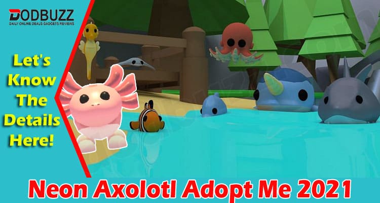 Ganing Tips Neon Axolotl Adopt Me
