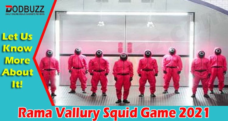 Gaming Tips Rama Vallury Squid Game