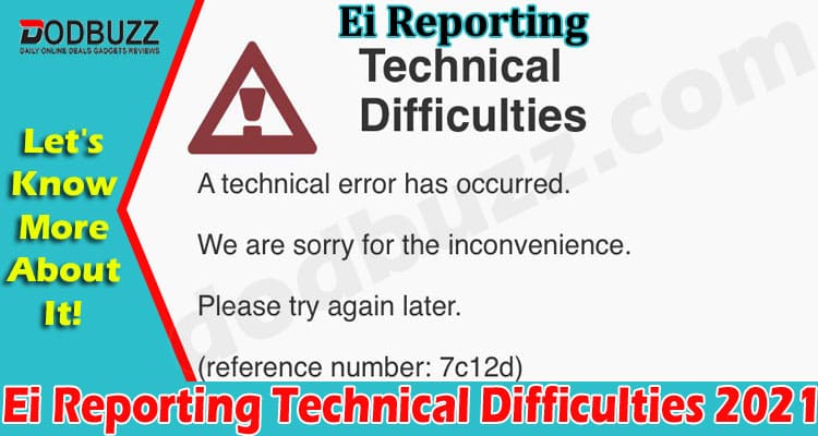 Latest News Ei Reporting Technical Difficulties