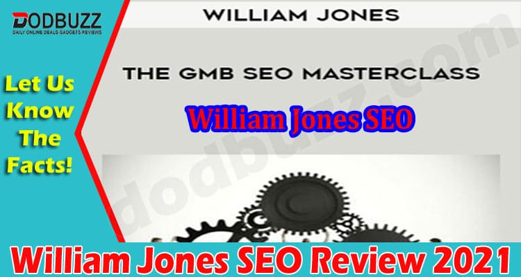 William Jones SEO Online website Review
