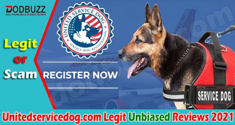 Unitedservicedog.com Online Website Reviews