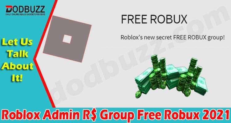 Gaming Tips Roblox Admin R$ Group Free Robux