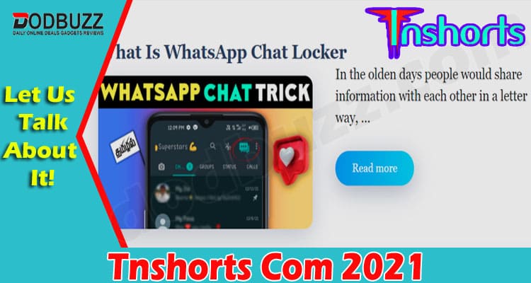 Tnshorts Com {March} Find What it Offers, How To Use?