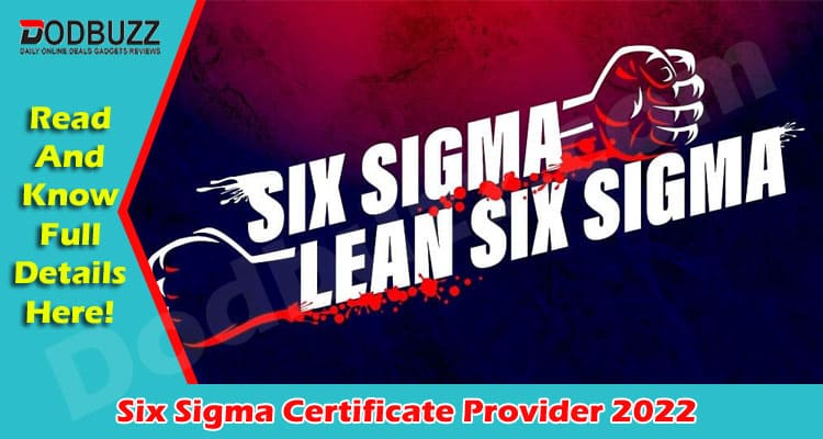 Latest News Six Sigma Certificate Provider