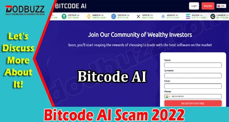 Latest News Bitcode AI Scam
