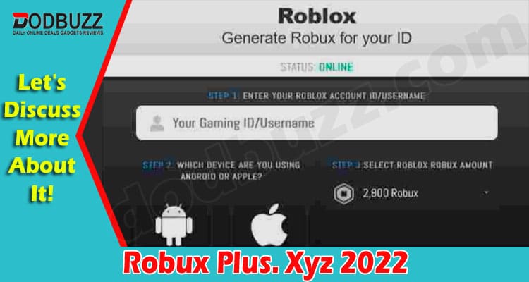 Gaming Tips Robux Plus. Xyz