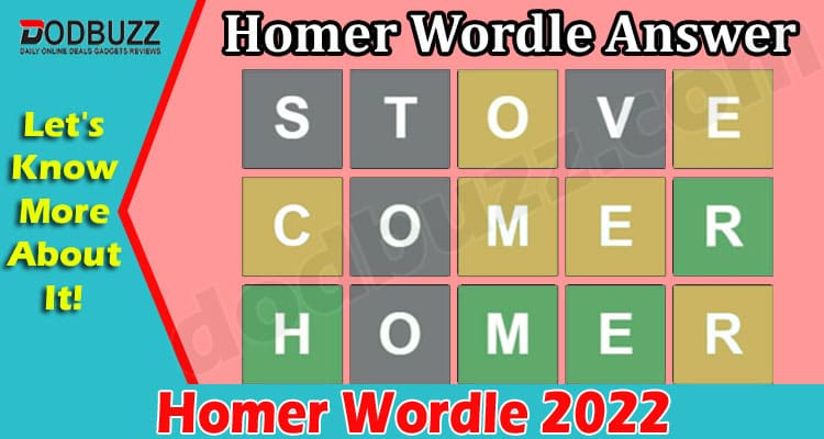 Latest News Homer Wordle