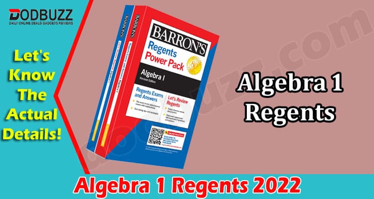 Algebra 1 Regents 2022 (June) How To Get The Answer?