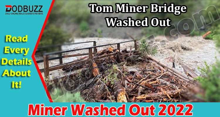 Miner Washed Out {June 2022} Tom Bridge Yellowstone!