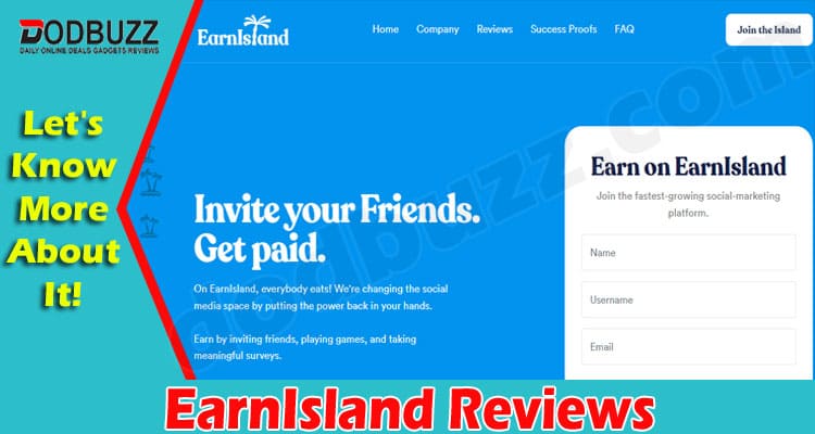 EarnIsland Online Reviews