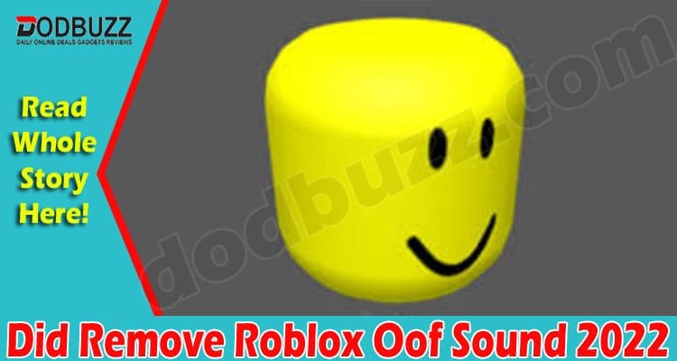 Latest News Did Remove Roblox Oof Sound