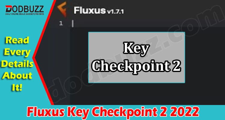 Gaming Tips Fluxus Key Checkpoint 2