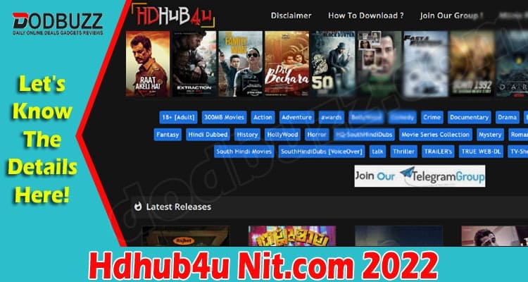 Latest News Hdhub4u Nit.com