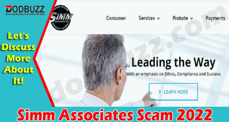Latest News Simm Associates Scam